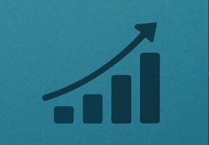 لوگو میتواند شامل ماشینحساب یا نمودار باشد تا حس دقت، مدیریت مالی و تحلیل را منتقل کند. فونت رسمی و رنگ آبی حس اعتماد مالی را تقویت میکند.