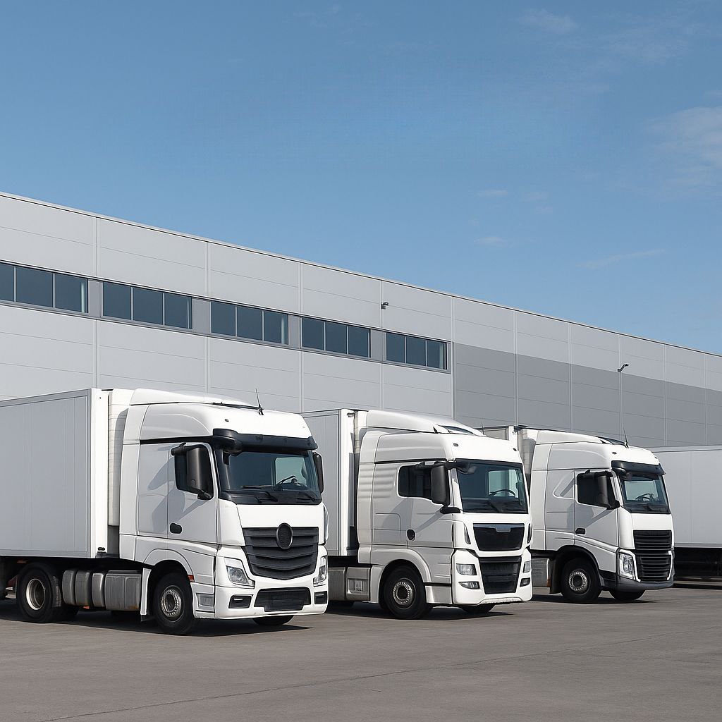 تصویری از ناوگان مجهز و مدرن شرکت پارسیان ترابر نوین در محوطه اصلی شرکت. این تصویر نشان‌دهنده تجربه حرفه‌ای و سال‌ها فعالیت موفق در زمینه حمل‌ونقل صنعتی است. تمامی خودروها به‌صورت منظم و آماده خدمت‌رسانی در سراسر کشور قرار گرفته‌اند که نمادی از نظم، دقت و اعتبار شرکت می‌باشد.